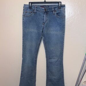 Stylish Blue Flare Jeans